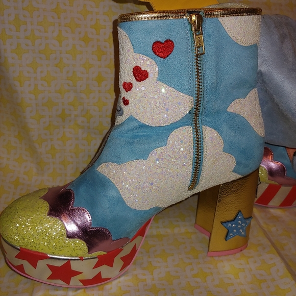 Irregular Choice Disney Dumbo Adorable Ankle Boots Shoes - Picture 5 of 16
